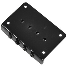Hard Tail 4 String Guitar Bass Electric Ukulele Bridge Four-String Guitar String Bridge Black