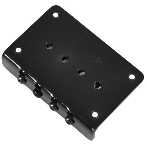 Hard Tail 4 String Guitar Bass Electric Ukulele Bridge Four-String Guitar  String Bridge Black