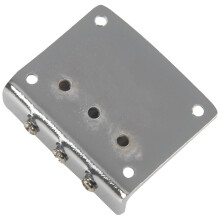 3 String Guitar String Bridge Bridge Pull String Hard Tail Guitar Bridge Tail 3 String Guitar Replacement Silver