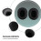 1Pair Earpad Cushion Cover for  Crusher 3.0 Wireless  Headset 6