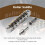 Silber Tune-O-Matic E-Roller SattelbrüCke Lp E-GitarrenbrüCke Made im Korea 3