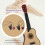 2St Piezo Kontakt Mikrofon Mic Pickup för Gitarr Violin Banjo Mandolin Ukulele 10
