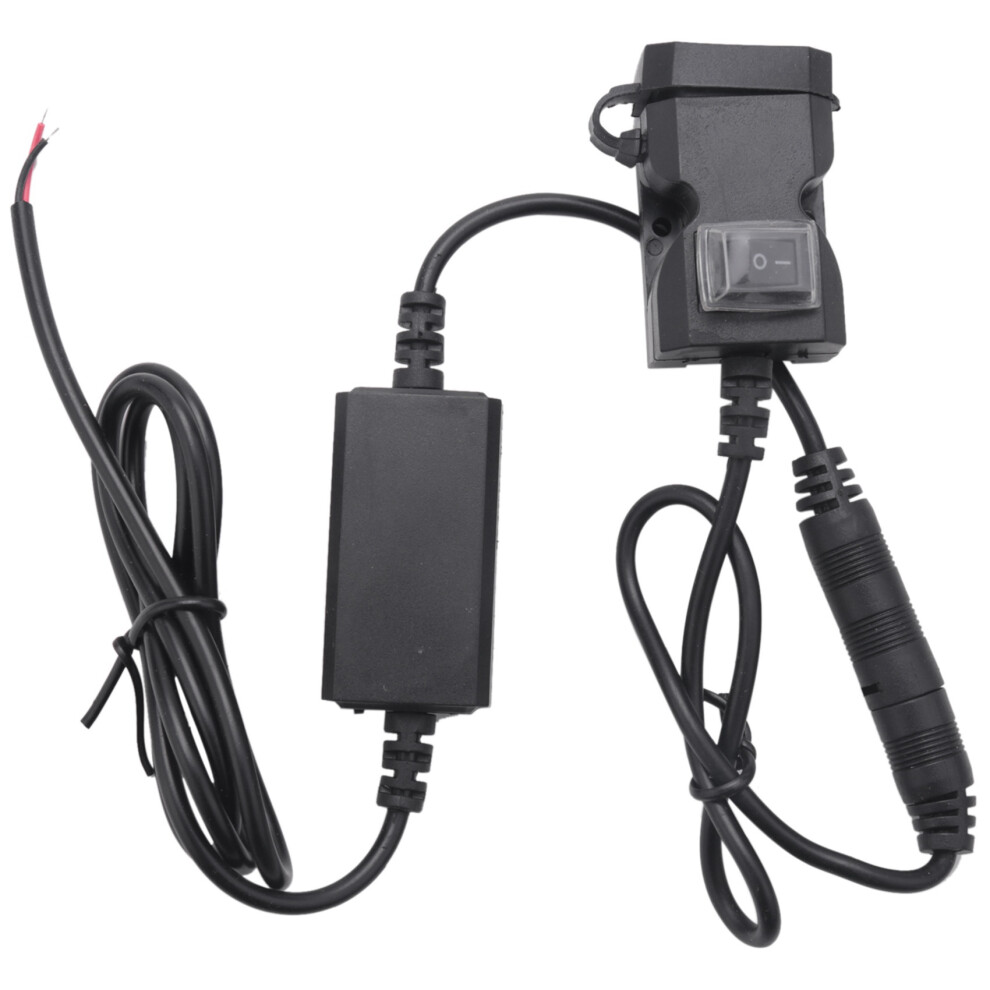 12V Waterproof Motorbike Motorcycle Dual-Usb Charger Power Socket Adapter Outlet 6033779500062