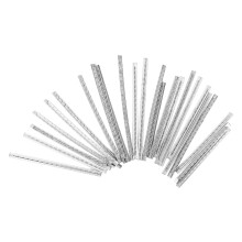 Chitarra Elettrica per Chitarra Elettrica con Filo Metallico Nichel Argento Larghezza Jumbo 2,90 Mm