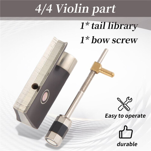 Frog Bow Violin per 4/4 Accessori Ricambio Parti Arco Violin 1