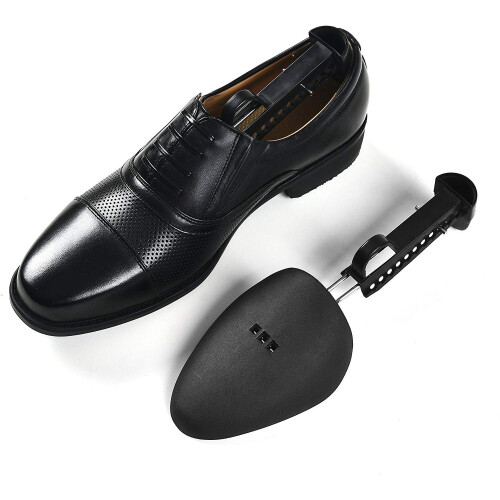 10 Pair Durable Form Plastic Shoe Tree Practical Boot Shoe Stretcher Black 2