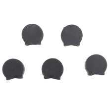 5Pcs MatéRiel de Clarinette Clarinette Repose-Pouce Protecteur de Coussin en Caoutchouc Souple Clarinette ProtèGe-Pouce, Noir