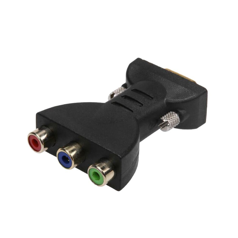 Photos - Other for Computer Zandona 3 RCA RGB Female to HD 15-Pin VGA Style Component Video Jack Adapter Conventer 