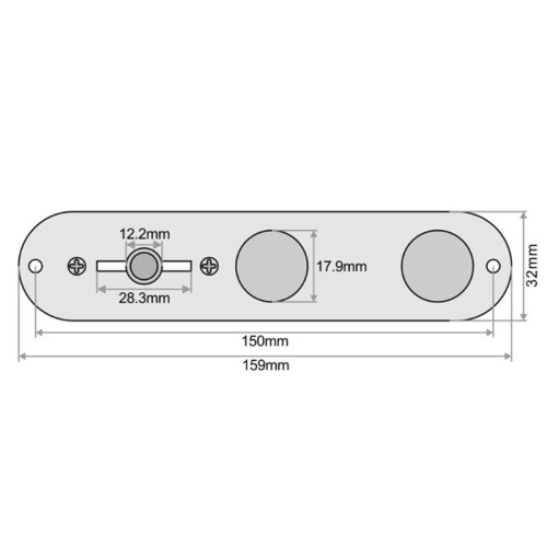 Previewed Control Plate 3-Way  for  Tele Telecaster with Socket Electric Guitar Circuit Board 1