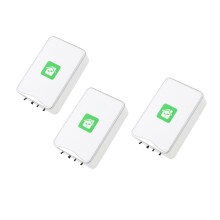 Negative Ion Generator Pluggable Air Purifier with Highest Output - to 32 Million Negative Ions/Sec, 3 Pack US Plug