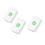 Negative Ion Generator Pluggable Air Purifier with Highest Output -  to 32 Million Negative Ions/Sec, 3 Pack US Plug 1