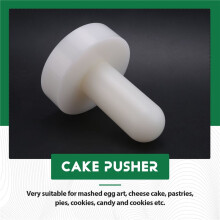 Cake Pusher Cookies Paj Dessert Tillverkningsverktyg Deg Bakverk Pushing Formar PE Pusher Livsmedelskvalitet Kökstillbehör