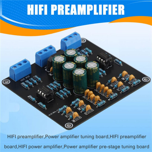 Hifi Preamplifier Board Hifi Power Amplifier Accessories Power Amplifier Preamp Tuning Board Front Panel 2