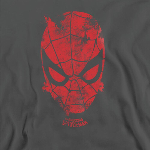 Marvel (XL, Charcoal) Marvel Unisex Adult Webhead Sweatshirt 2