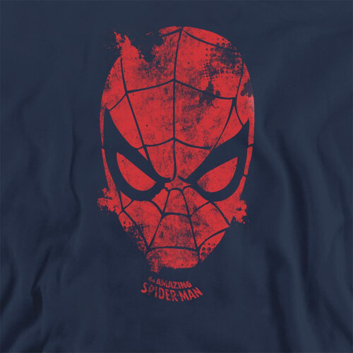 Marvel (S, Navy) Marvel Unisex Adult Webhead Sweatshirt 2