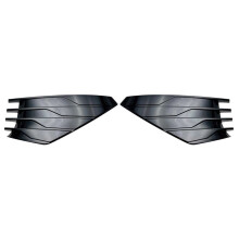 For Rogue X-Trail T33 2022 2023 Black Front Foglight Bumper Cover Trim Foglight Decoration Round Sticker Styling