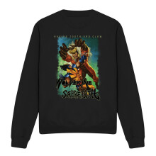 (L, Black) Marvel Unisex Adult Wolverine Versus Sabretooth Sweatshirt