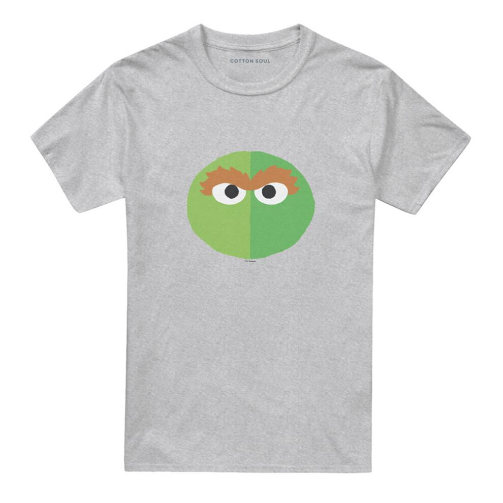 Sesame Street (5Xl, Athletic Heather) Unisex Adult Grimace T-Shirt Multicoloured