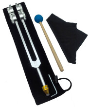 Stimmgabel-Set, OTTO64HZ Stimmgabeln mit Basis Zur Chakra-Heilung, Klangtherapie, Um Körper, Geist und Seele in Perfekter Harmonie zu Halten