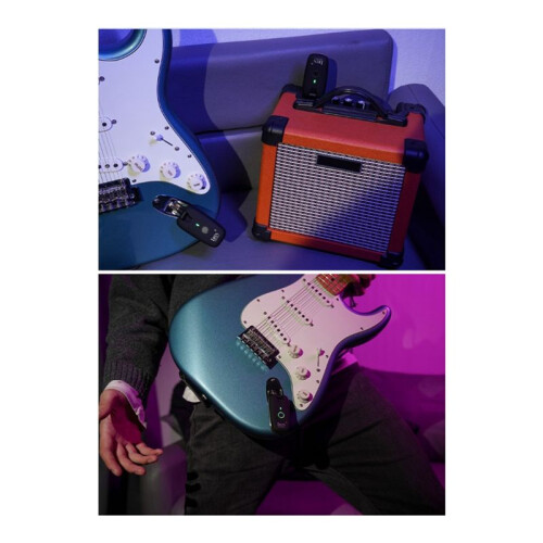 IRIN Wireless Guitar System Transmitter Receiver Rechargeable Audio Wireless Transmitter Receiver for Electric Guitar 2
