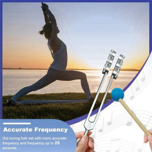 Tuning Fork Set,OTTO32HZ Tuning Forks for Healing Chakra,Sound Therapy,Keep Body,Mind and Spirit in Perfect Harmony