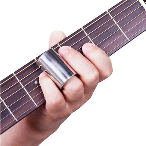 Rostfritt StåL Metall Gitarr Slide Slider Finger Knuck String Slides Ton för Gitarr SträNginstrument TillbehöR 1