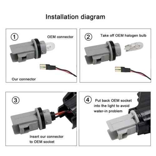 Dynamic LED Side  Turn Signal Light Indicator for   Si CRV Jazz 1