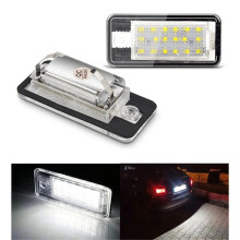 Éclairage de Plaque D'Immatriculation de Voiture pour A3 A4 S4 RS4 B6 B7 A6 RS6 S6 C6 S5 Q7 A8 S8 Avant Canbus
