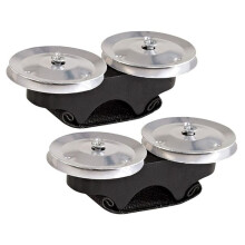 The Tambourine African Drum is A Percussion Accessory for the Wooden Box Drum, African Drum, and Kangaroo Drum.