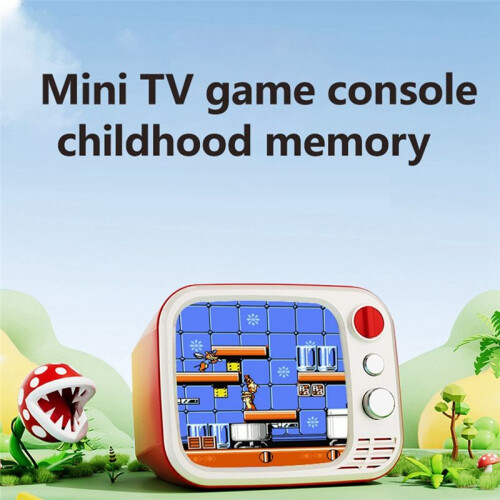 Console de Jogos de TV Retrô com Tela Macia de 3,5 Polegadas, Console de Jogos Duplo Clássico 740 em Um, Casa Pequena, Cor Aleatória 2
