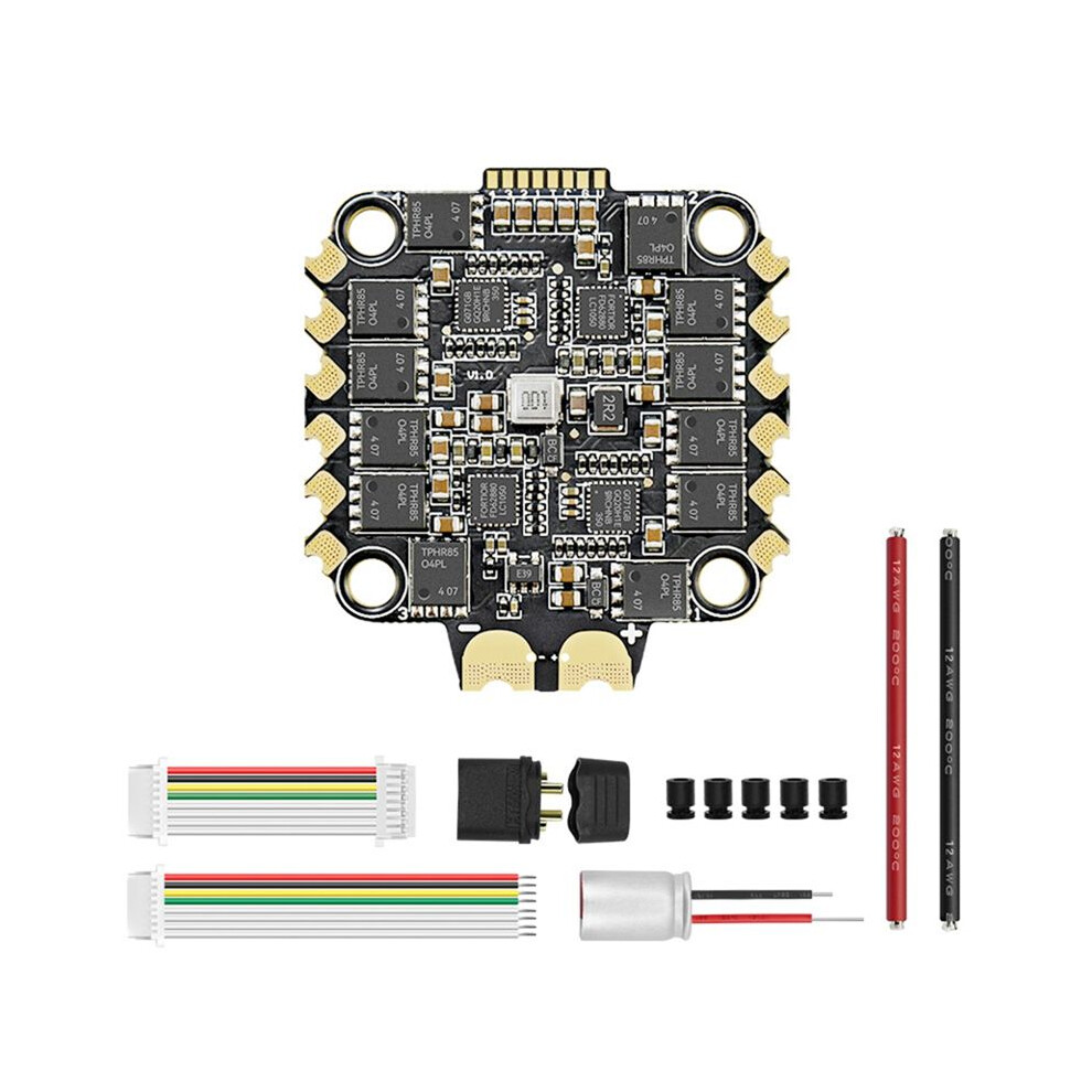 E70 G2 2-8S 70A Firmware 128K 4 In 1 Esc For Fpv Racing Drone Racing And Freestyle Repair Parts Motor Board Blheli 32 6033932668349
