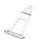 Rund Silver Jazz Guitar Bridge med Justerbar Höjd för Gitarrtillbehör 1