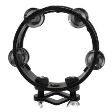 Trommelcirkel Dubbele Rij Rammelaar Trommelringen Tamboerijn Trommel Tamborine Percussie Muziekinstrumenten Zwart