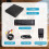 Hochauflösender -DVD-Player, Digitaler Multimedia-Player, Heim-CD-Player, VCD-DVD-Player, EU-Stecker 2