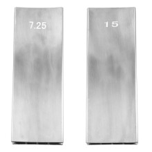 Two-Way Radius Sanding Block Aluminum Alloy Fret Leveling Fingerboard Luthier Tool Guitar Bass Sanding (7.5-15)