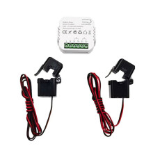 Tuya ZigBee    Power Voltage Current Meter APP Statystyki Mocy w Czasie Rzeczywistym Zapytania o Zużycie 2CT