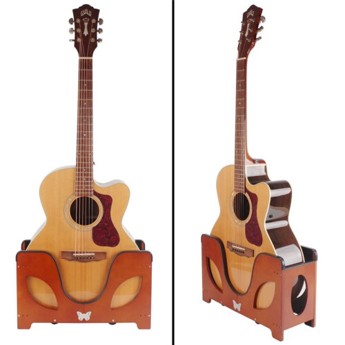 Gitarrstativ, Hopfällbart Golvstativ för Gitarr, Justerbart Gitarrstativ Musikställhållare Gitarrdel
