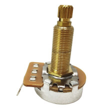Potentiometer mit Keilverzahnung, Kleiner Topf, für E-Gitarre, Bass, Effektverstärker, Tonlautstärke, 28 mm, B500K