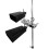 Acessórios para Instrumentos de Percussão Cowbell de Metal Acessórios para Tambor de 8 Polegadas Cowbell 4