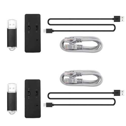 2 Sets One-Key JB Tool Mod Kit for  PS4 FW 9.0 11.0 System USB Drive Adapter for PS4 Game Controller