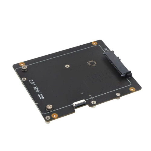 X1006 PCIe to 2.5Inch  SSD/HDD+M.2 2280 SSD Shield for Raspberry Pi 5 NOT Support Boot From SSD 2