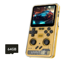 RGB20PRO Retro Handheld Game Console 64GB 3.2inch IPS Screen Built-in WiFi+ for GB//GBC/PSP Simulator B