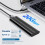 M.2  NVME SSD Enclosure Tool-Free USB3.2 Type C 20Gbps External Solid State Enclosure Adapter for 2280/2260/2242 4