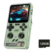 RGB20PRO Retro Handheld Game Console 128GB 3.2inch IPS Screen Built-in WiFi+ for GB//GBC/PSP Simulator D