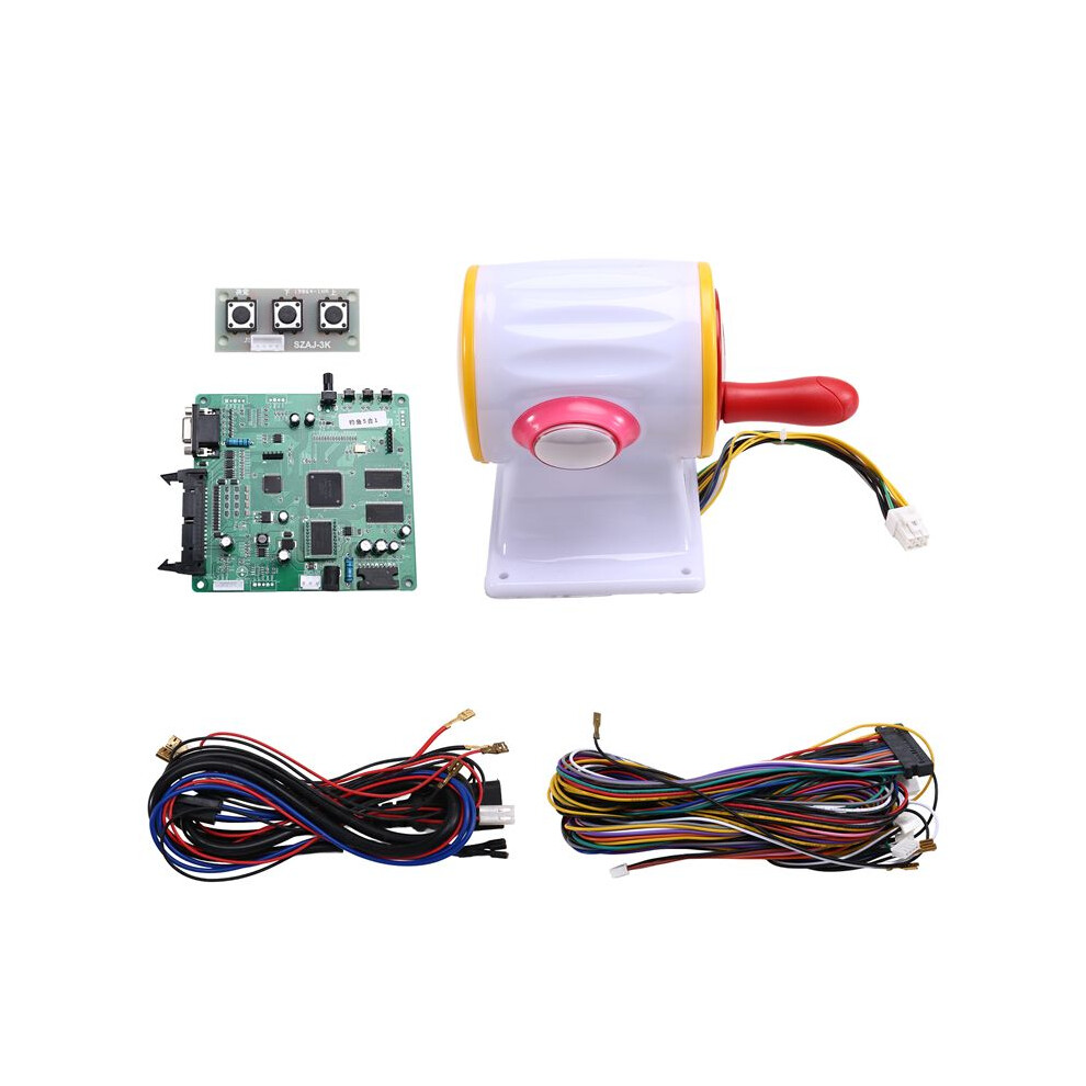 5 In 1 Game Board With Joystick Hand Cranked Handle For Arcade Video Fishing Catch Hunt Game Machine 6032966038029