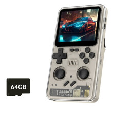 RGB20PRO Retro Handheld Game Console 64GB 3.2inch IPS Screen Built-in WiFi+ for GB//GBC/PSP Simulator C