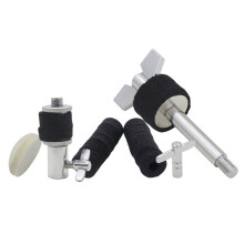 Drum Five-Piece Set Hi-Hat Clutch + Hammer Heads Pad + Cymbal Screw + Key Instrument Accessories + Cymbal Pad