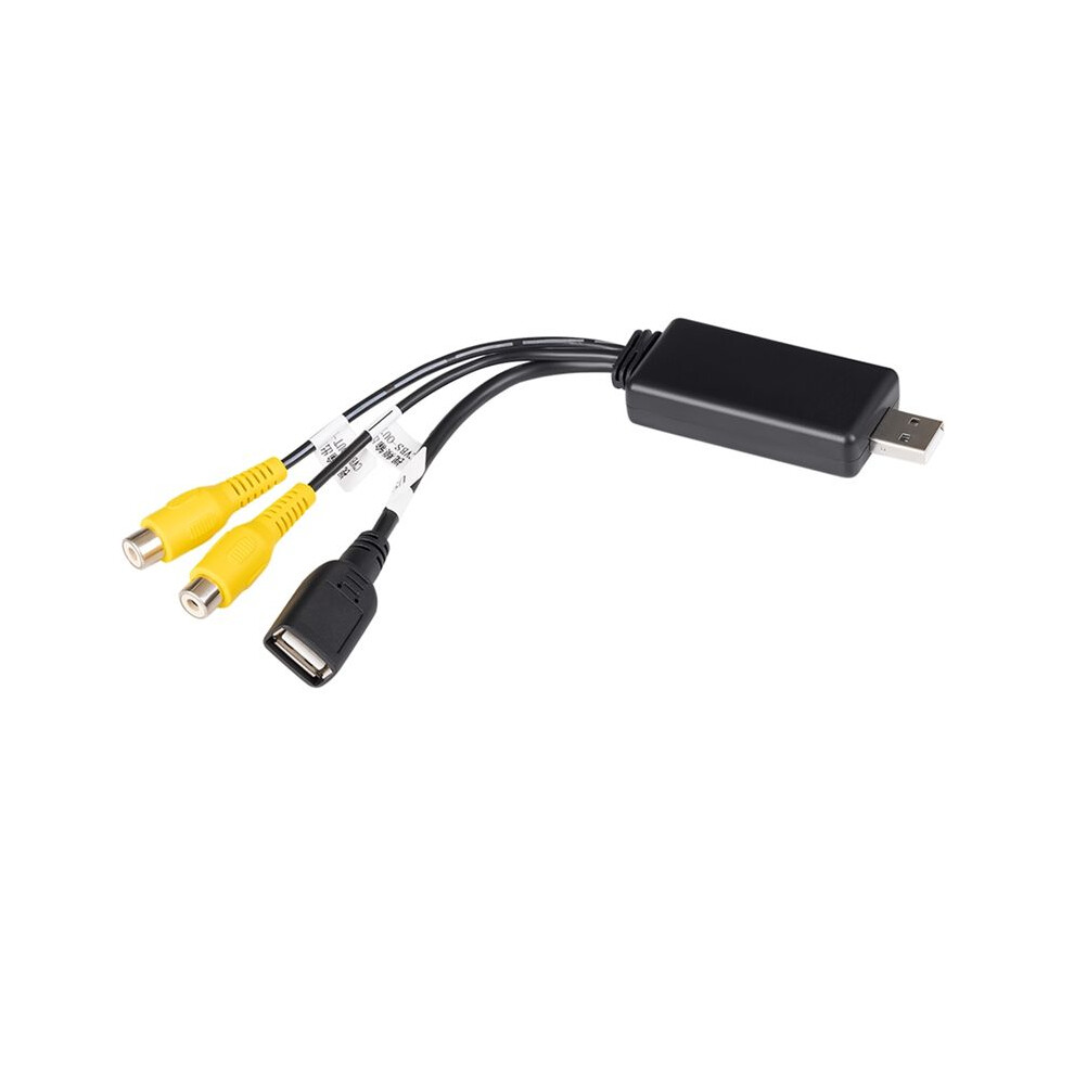 For Android System Usb Interface To Rca Video Out Adapter Car Radio Multimedia Player Video Av Output 6034191710848