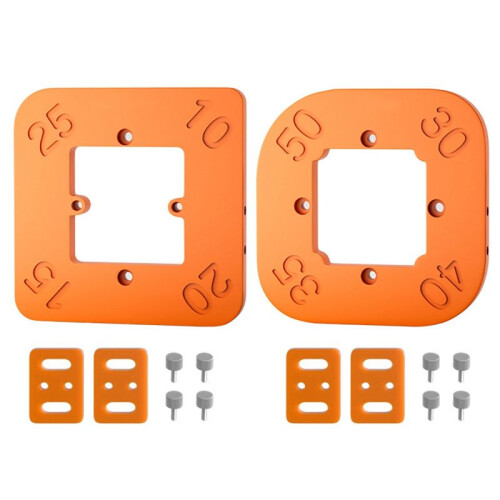 Wood Panel R10-R50 Router Table Bits Jig Arc Angle Corner Template Woodworking Router Corner Radius Templates Jig