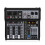 Console de Mixage Audio  4 Canaux Interface Audio Carte Son USB pour Studio Scène DJ Maison Prise UE 1